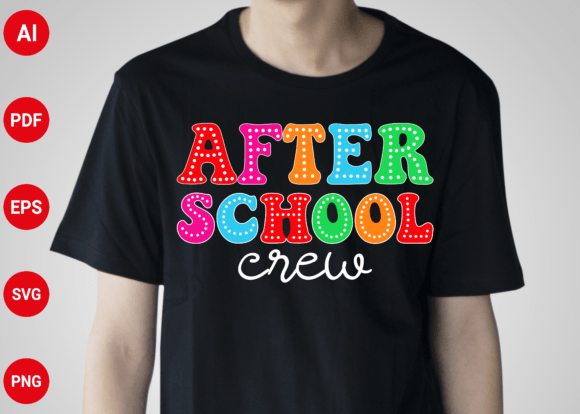 After School Crew Back to School Graphics