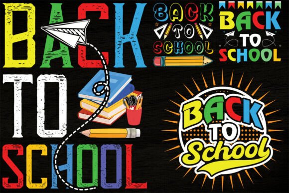 Back to School Svg Bundle, Kids School