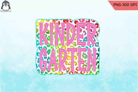 Kindergarten Back to School Love PNG