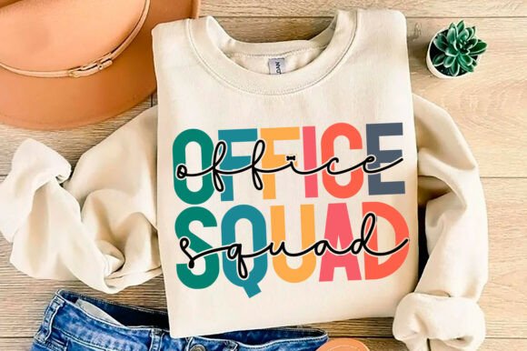 Office Squad SVG PNG, Back to School Png