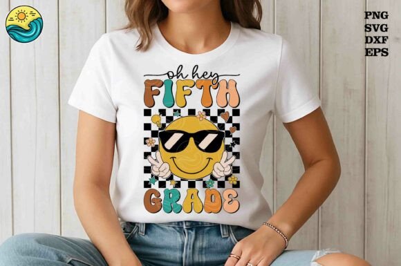 Oh Hey Fifth Grade SVG, Back to School Graphics
