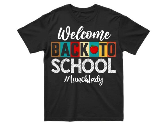 Welcome Back to School Lunch Lady SVG: Graphic Templates for Creative Sellers
