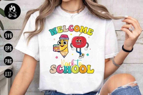 Welcome Back to School SVG, Kids School